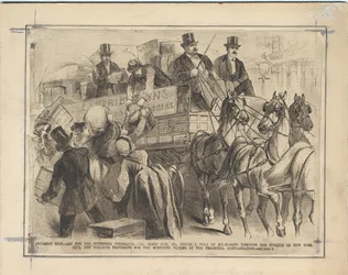 Chicagos Ruin - Hilfe für die leidenden Tausenden, 1871